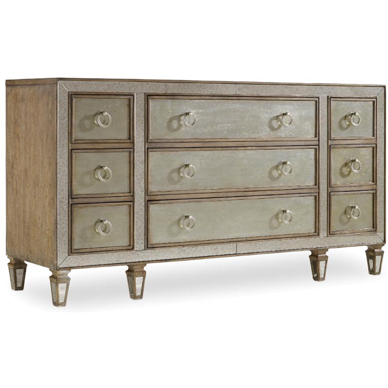 NAVARRO ARGUDO スペイン製　チェスト　キャビネット　アンティーク 5414-90002 Hooker Furniture Sanctuary Avalon Nine Drawer Dresser