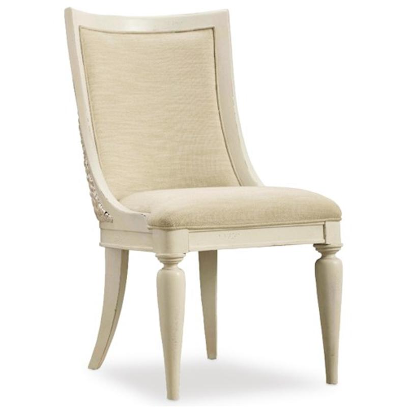 5900-75510-wh Hooker Furniture Sandcastle Dining Room Furniture Dining Chair