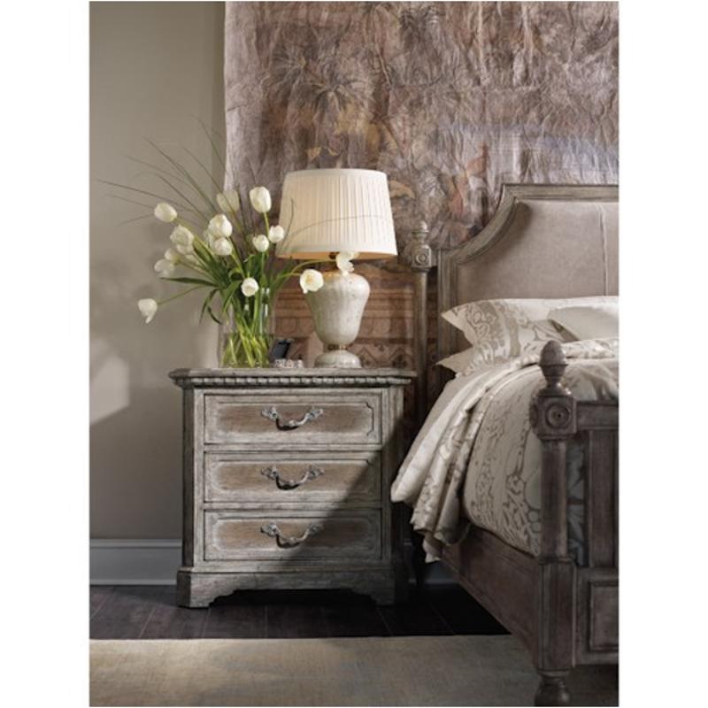 5701-90016 Hooker Furniture True Vintage Bedroom Furniture Nightstand