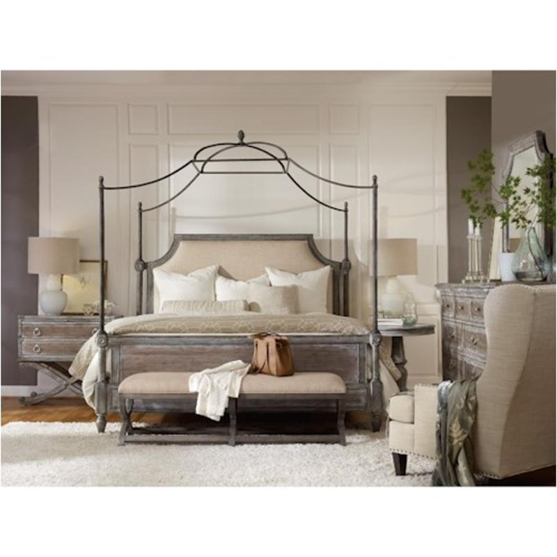 5701-90651 Hooker Furniture True Vintage Bedroom Furniture Bed