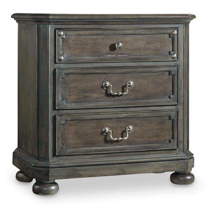 5700-90016 Hooker Furniture Vintage West Bedroom Furniture Nightstand