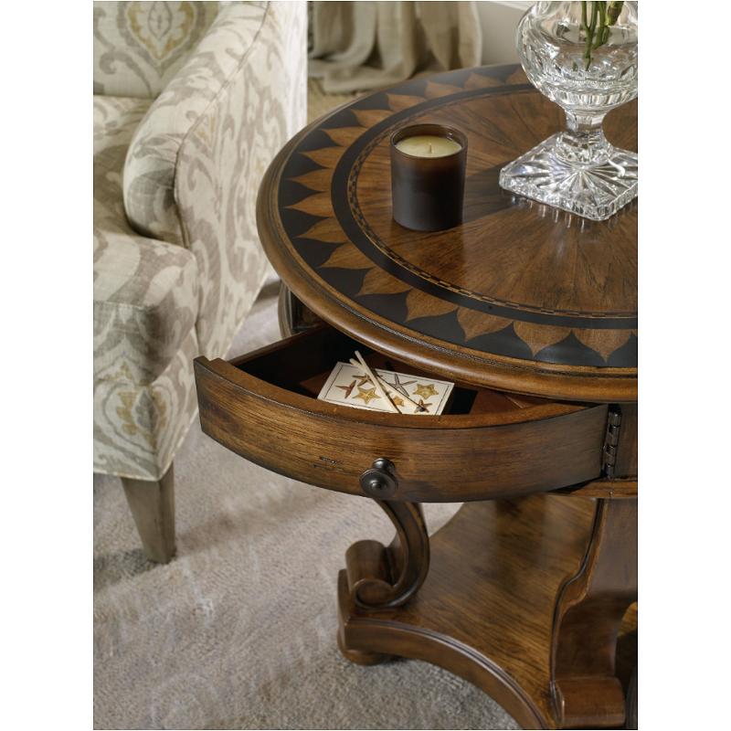 5447-50001 Hooker Furniture Archivist Round Accent End Table