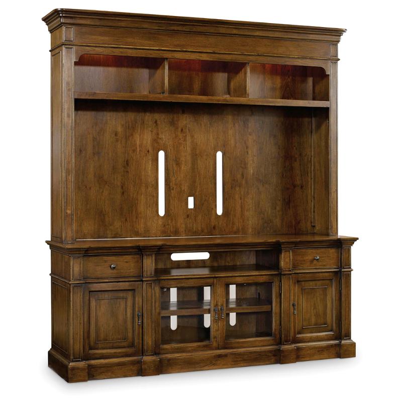 5447-55585 Hooker Furniture Archivist Entertainment Console Hutch