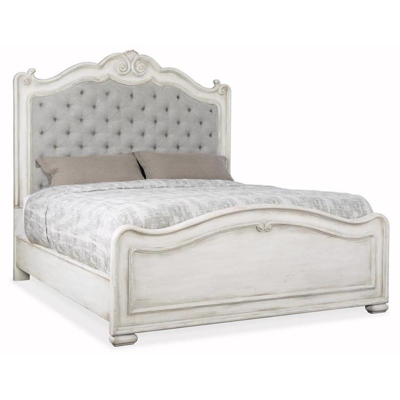 1610-90253-wh Hooker Furniture Arabella Bedroom Furniture Bed