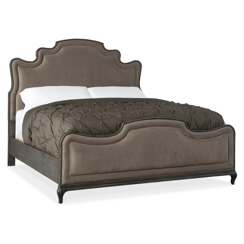 1610-90868-gry Hooker Furniture Arabella Bedroom Furniture Bed