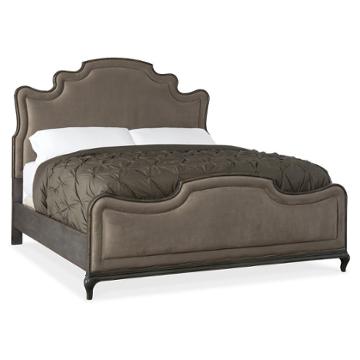 1610-90868-gry Hooker Furniture Arabella Bedroom Furniture Bed