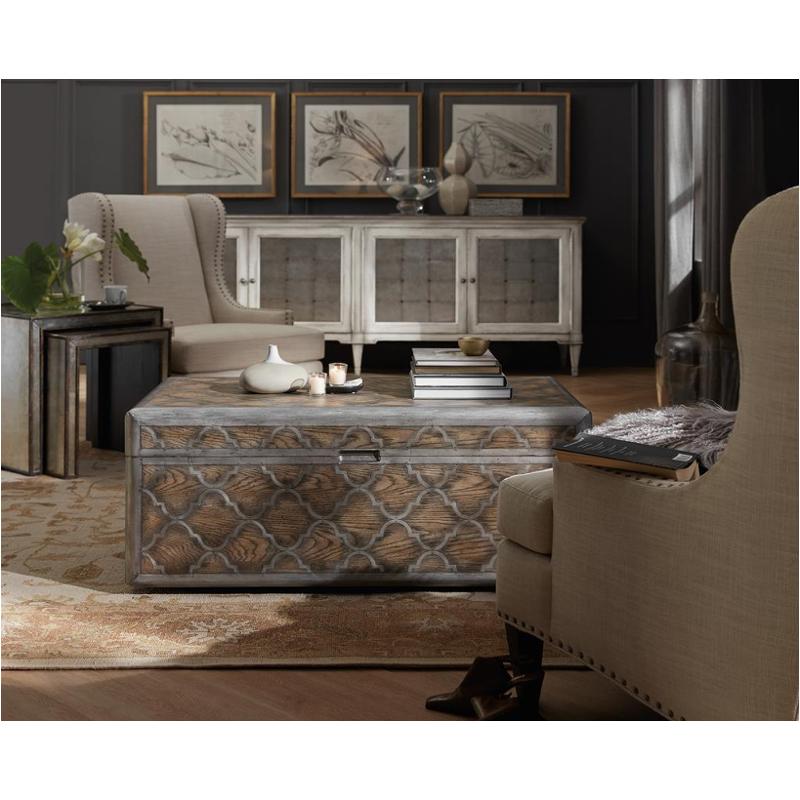1610-50003-multi Hooker Furniture Arabella Living Room Furniture Cocktail Table