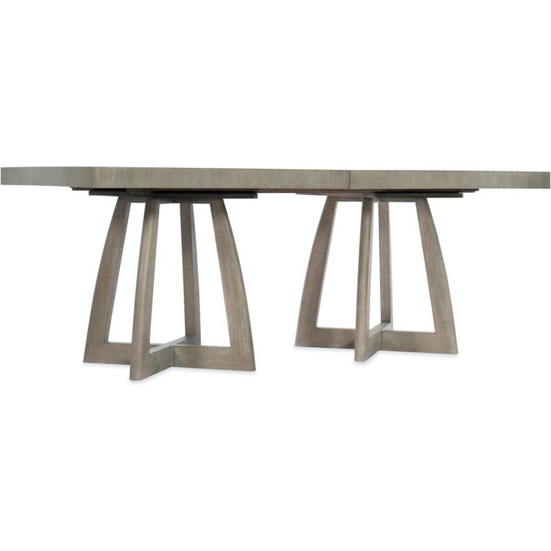 6050-75206-gry Hooker Furniture Affinity Dining Room Furniture Dining Table