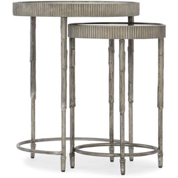 5594-50001-slv Hooker Furniture Solana Accent Furniture Nesting Table