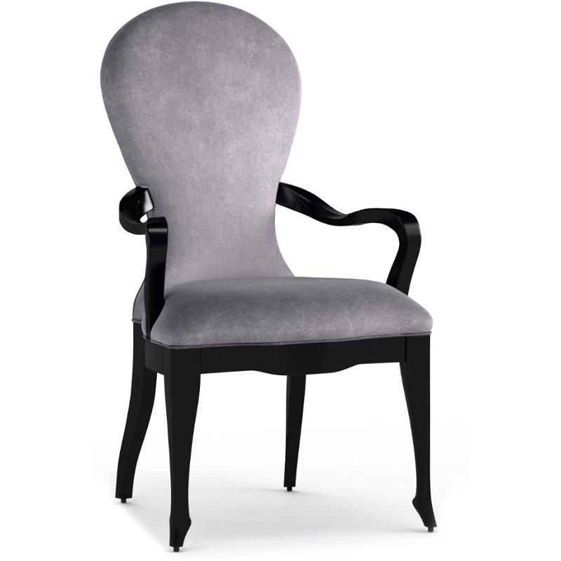 1586-75400a-blk1 Hooker Furniture Cynthia Rowley Dining Room Furniture Dining Chair