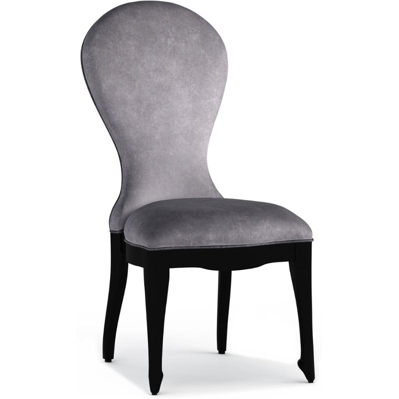 1586-75410a-blk1 Hooker Furniture Cynthia Rowley Dining Room Furniture Dining Chair