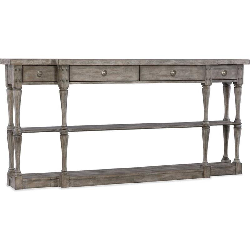 5620-85001-ltgy Hooker Furniture 4 Drawer Console