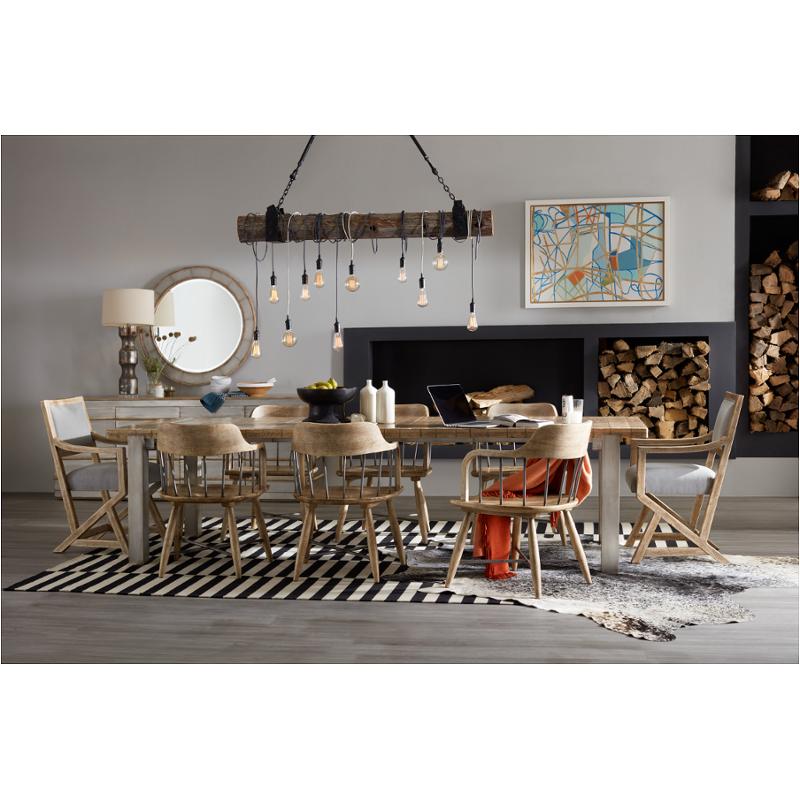 1620-75200-ltbr Hooker Furniture American Life-urban Elevation Dining Room Furniture Dining Table