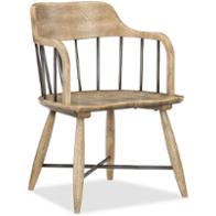 1620-75800-ltbr Hooker Furniture American Life-urban Elevation Dining Room Furniture Dining Chair