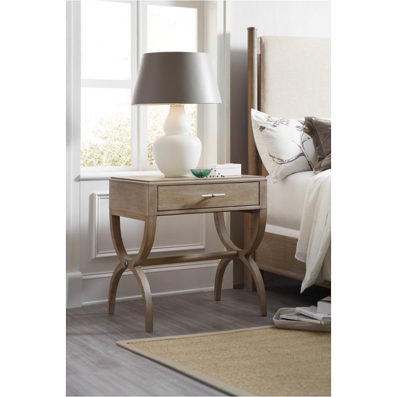 6050-90015-gry Hooker Furniture Affinity Bedroom Furniture Nightstand