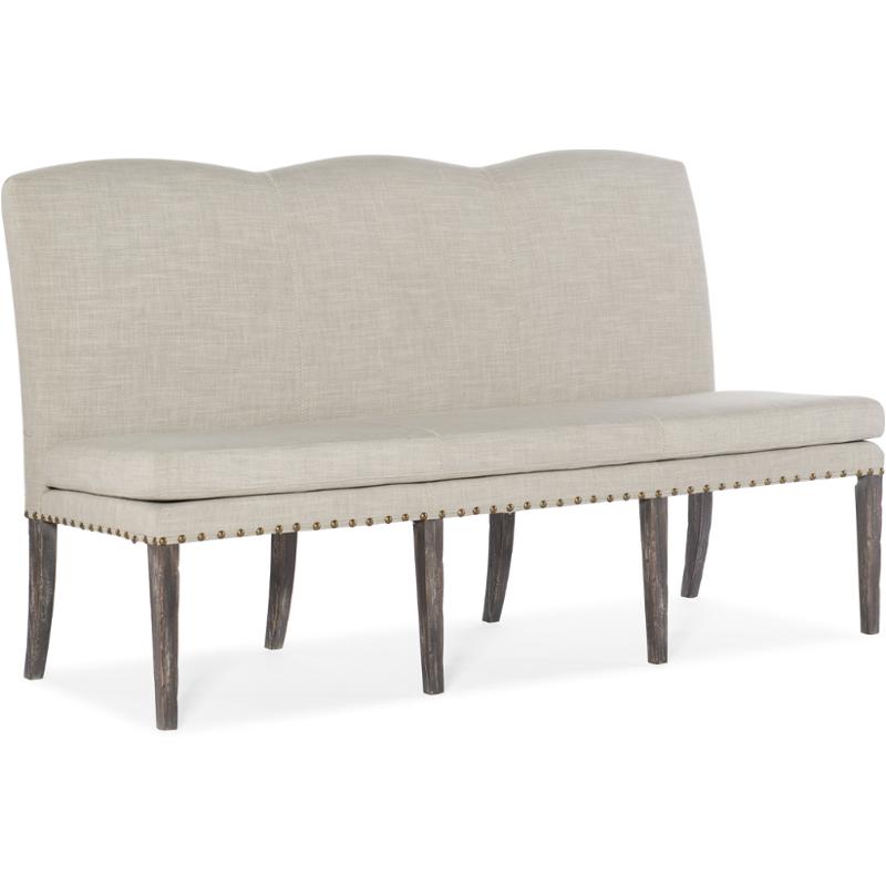 57517531595 Hooker Furniture Beaumont Upholstered Dining Bench