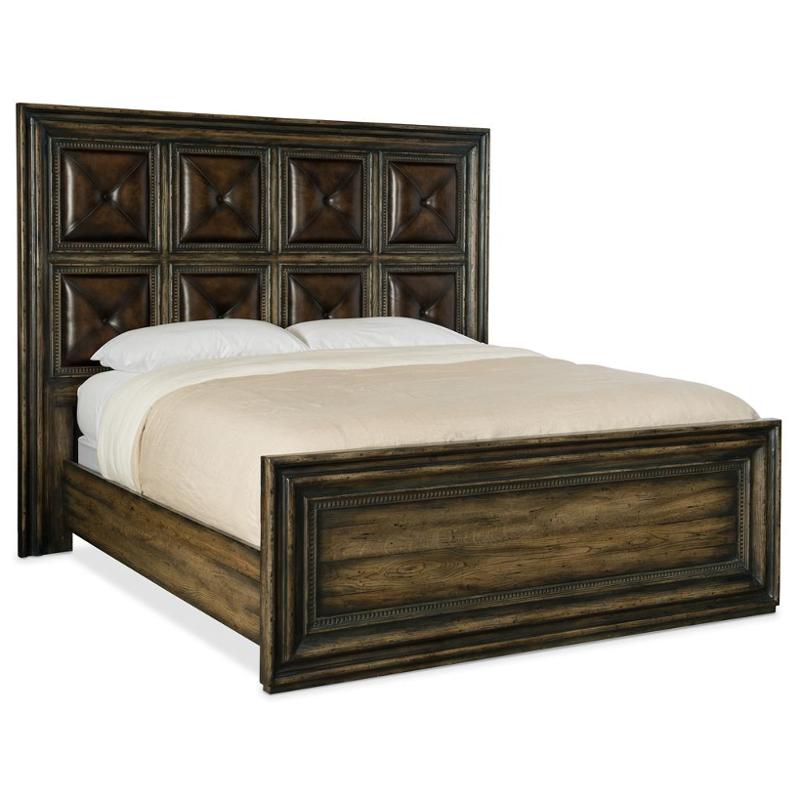 1654-90252-dkw1 Hooker Furniture American Life Crafted Bedroom Furniture Bed