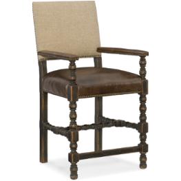 5960-25350-blk Hooker Furniture Hill Country Living Room Furniture Stool