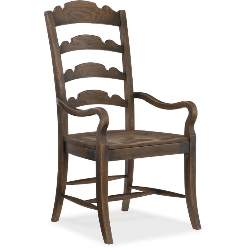 5960-75300-brn Hooker Furniture Hill Country Dining Room Furniture Dining Chair