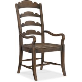 5960-75300-brn Hooker Furniture Hill Country Dining Room Furniture Dining Chair
