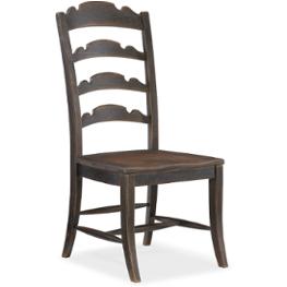 5960-75310-blk Hooker Furniture Hill Country Dining Room Furniture Dining Chair