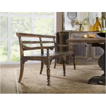 5960-75315-brn Hooker Furniture Hill Country Dining Room Furniture Benche