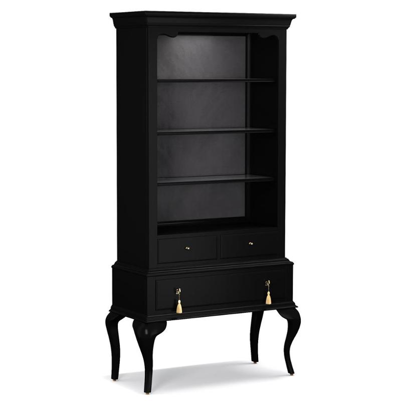 1586-75906-blk1 Hooker Furniture Cynthia Rowley Dining Room Furniture Accent Cabinet