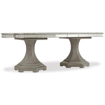 5603-75200-ltbr Hooker Furniture Sanctuary Dining Room Furniture Dining Table