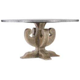 5750-75213-slv Hooker Furniture Boheme Dining Room Furniture Dining Table