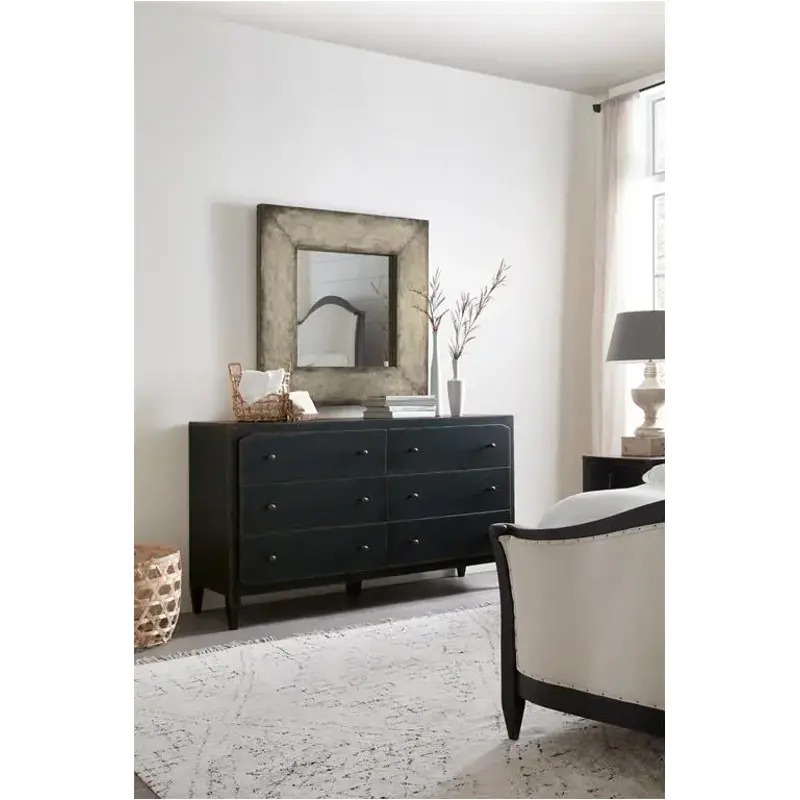 5805-90002-99 Hooker Furniture Six-drawer Dresser- Black