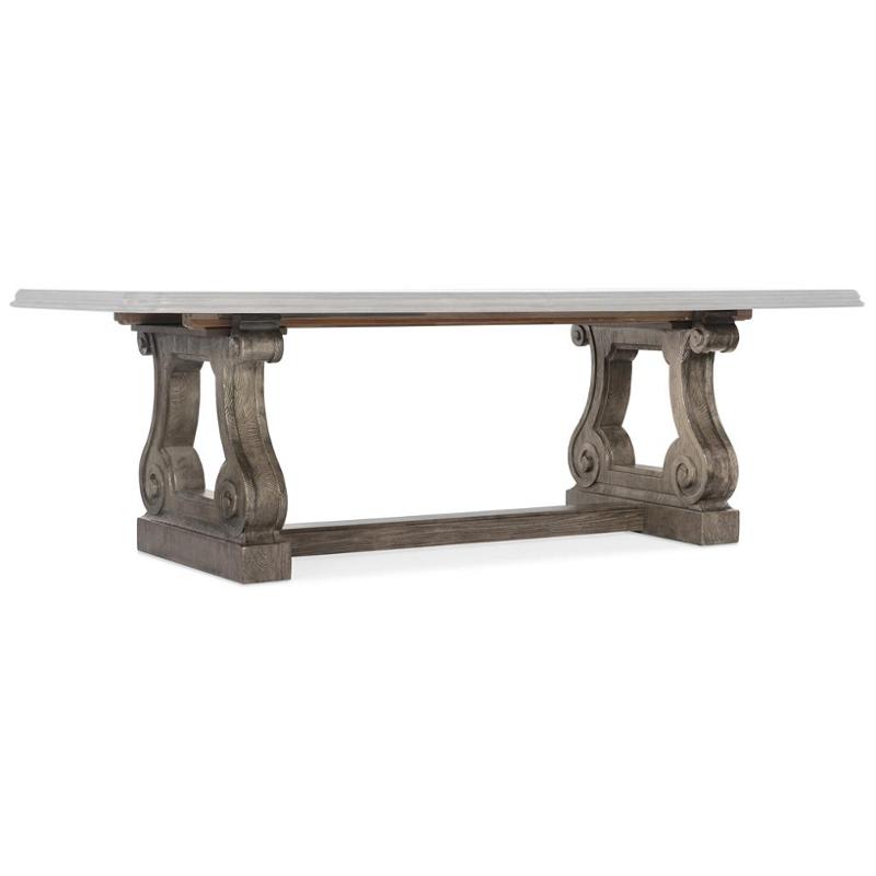 5820-75200b-84 Hooker Furniture Woodlands Dining Room Furniture Dining Table