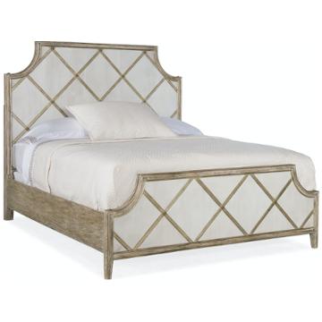 5875-90351-95 Hooker Furniture Sanctuary 2 Bedroom Furniture Bed
