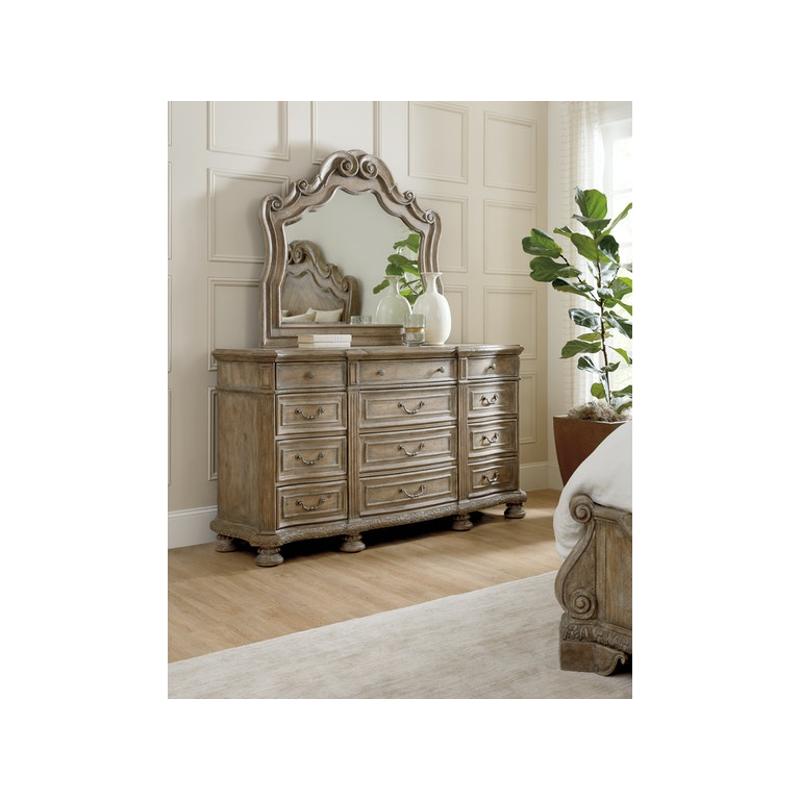 5878-90002-80 Hooker Furniture Castella Bedroom Furniture Dresser