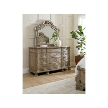 5878-90002-80 Hooker Furniture Castella Bedroom Furniture Dresser