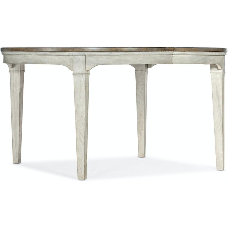 6101-75203-02 Hooker Furniture Montebello - Danish White Dining Room Furniture Dining Table