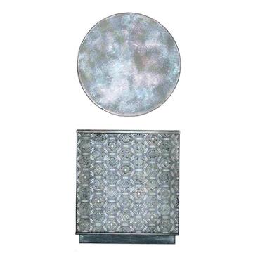 638-80005-95 Hooker Furniture Melange Living Room Furniture End Table