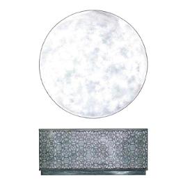 638-80006-95 Hooker Furniture Melange Living Room Furniture Cocktail Table