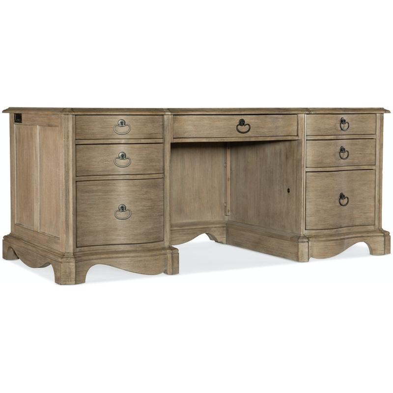 5180-10562 Hooker Furniture Corsica - Natural Home Office Furniture Desk