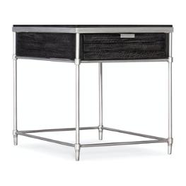 5601-80114-blk Hooker Furniture Saint Armand Living Room Furniture End Table