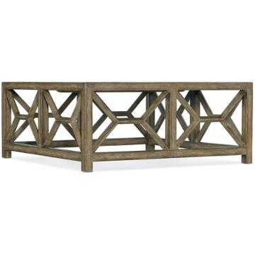 6015-80111-89 Hooker Furniture Sundance Living Room Furniture Cocktail Table