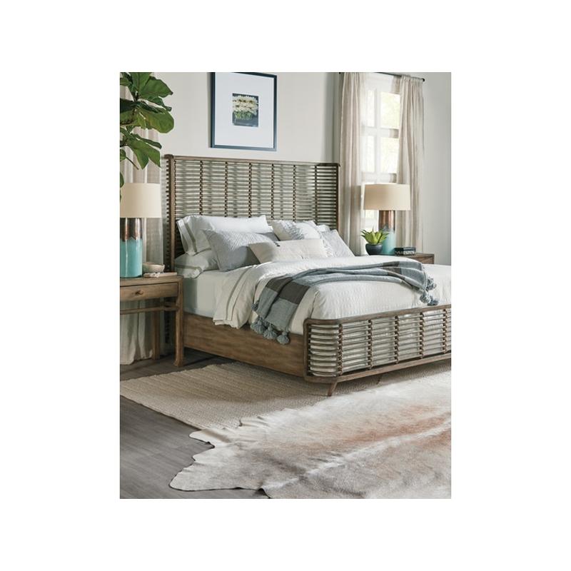 Hooker Furniture Sundance Rattan Bed - Thumbnail 2
