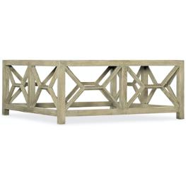 6015-80111-80 Hooker Furniture Surfrider Living Room Furniture Cocktail Table