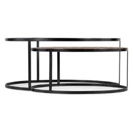 7228-80049-00 Hooker Furniture Commerce And Market Living Room Furniture Nesting Table