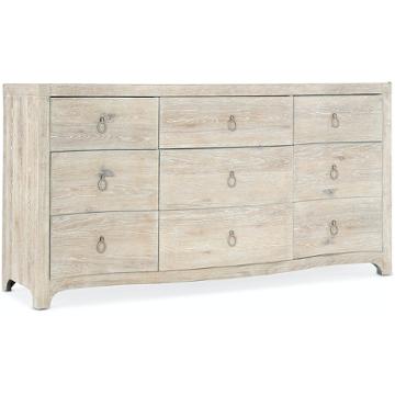 6350-90202-80 Hooker Furniture Serenity Bedroom Furniture Dresser