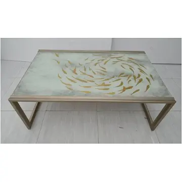 628-80015-647 Hooker Furniture Melange Living Room Furniture Cocktail Table