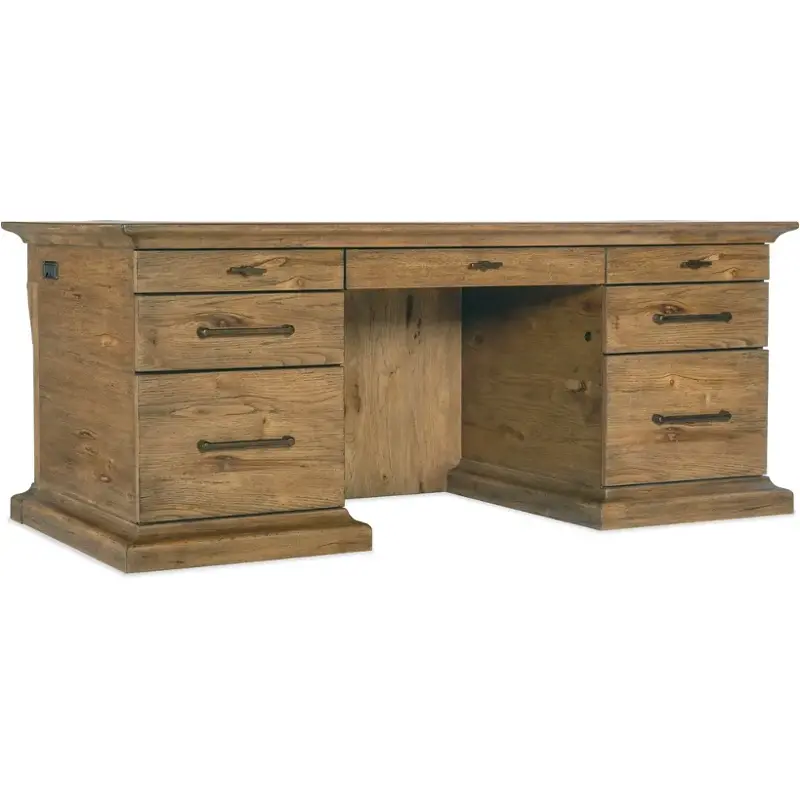 6700-10562-80 Hooker Furniture Big Sky Home Office Furniture Desk