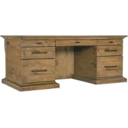 6700-10562-80 Hooker Furniture Big Sky Home Office Furniture Desk