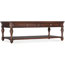 6750-80410-85 Hooker Furniture Charleston Living Room Furniture Cocktail Table