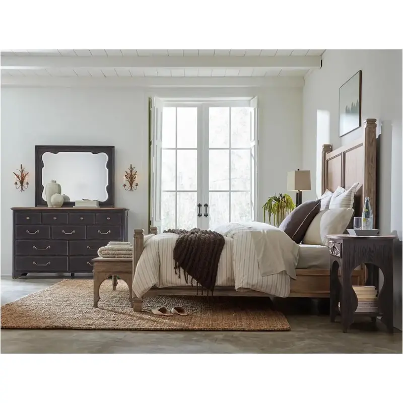 7050-90260-85 Hooker Furniture Americana Bedroom Furniture Bed