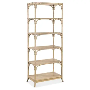 6950-10445-80 Hooker Furniture Retreat Living Room Furniture Bookcase